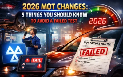 2026 MOT Changes: 5 Things You Must Know to Avoid Failing Your MOT