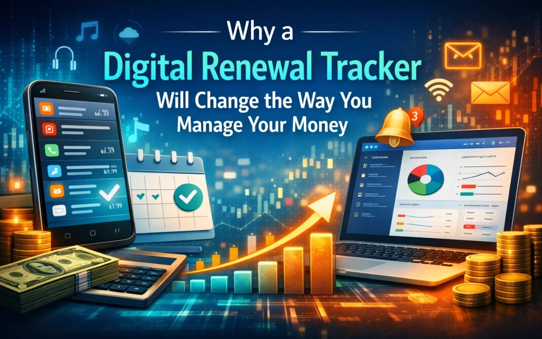 How a Digital Renewal Tracker Saves You Money (and Sanity)