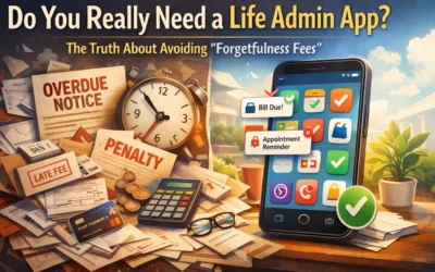 Do You Really Need a Life Admin App? The Truth About Avoiding “Forgetfulness Fees”