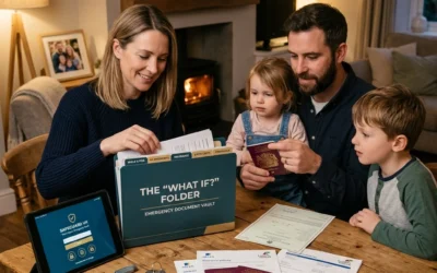 Important Document Organiser: Why Every UK Family Needs a ‘What If?’ Folder